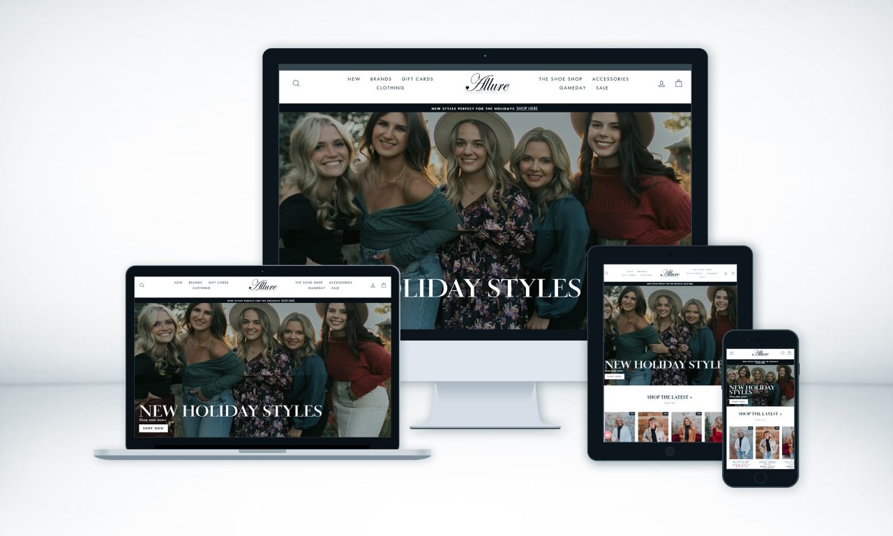 Allure Fashion Responsive Layout