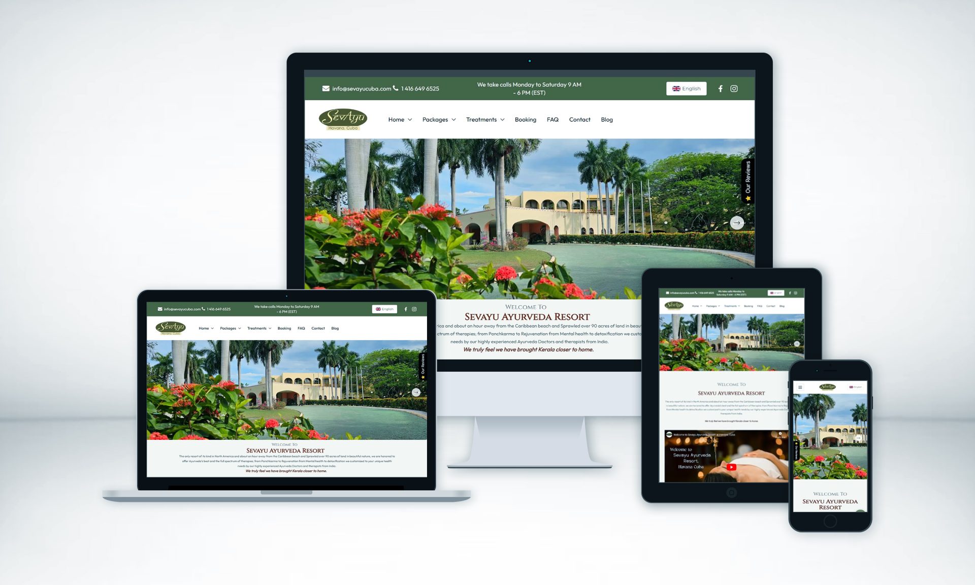 Sevayu Cuba Responsive Web Design