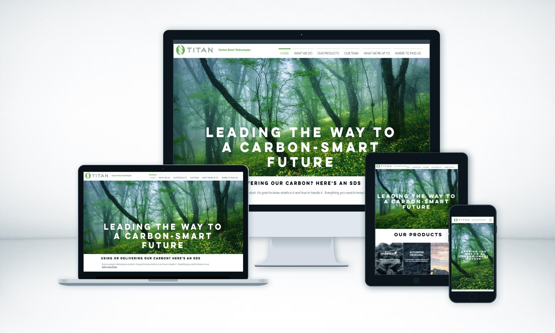 Titan Energy Responsive Web Design