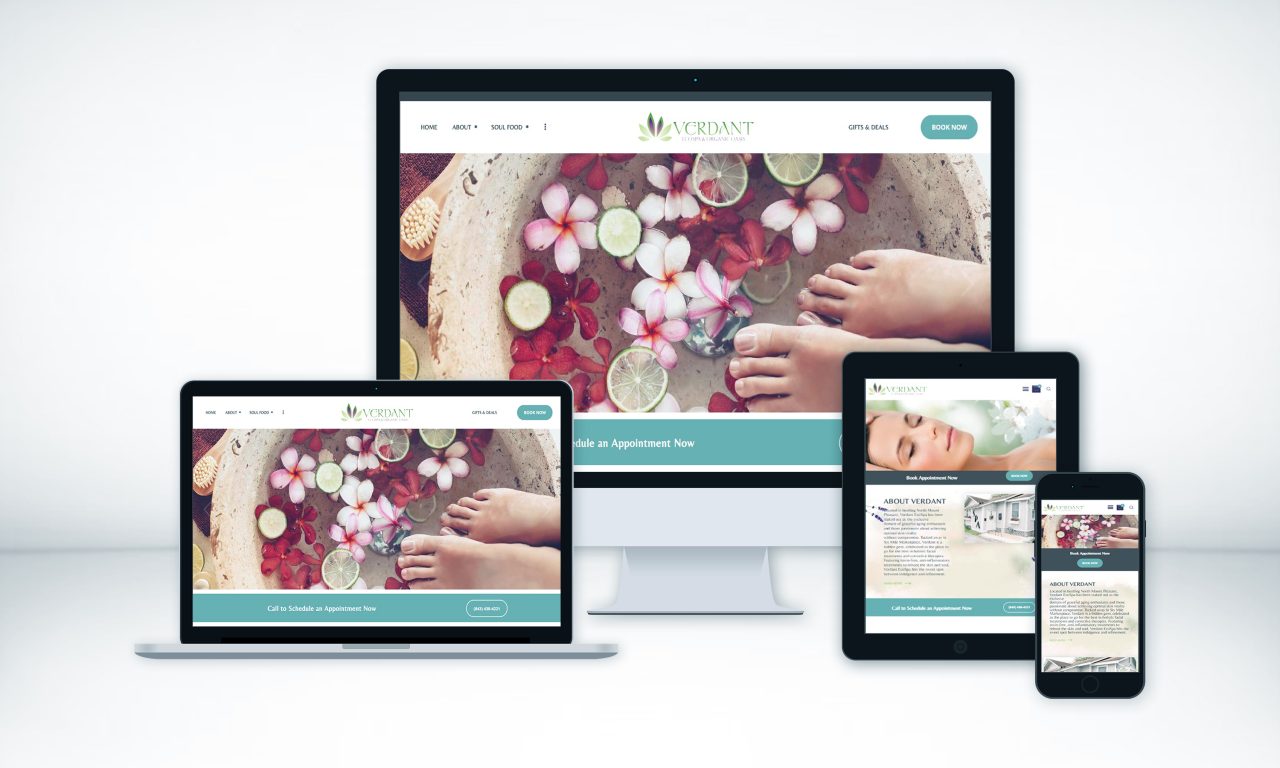 Verdant Eco Spa Responsive Web Design