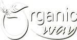 Organic Way White Logo